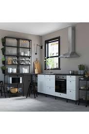 enhet hjornekokken antracit hvid ikea ikea ideer ikea kokken
