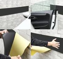 200x20cm EVA Foam Car Door & Garage Wall Protectors - Anti-Scratch Bumper Safety Parking Lip Guards