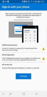 Then, scroll down and choose it's advisable to enable notifications for the app because, when you sign, microsoft will send a prompt to your device that you will have to respond to. Authenticator Microsoft App