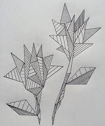 Are you looking for the best images of geometric flower drawing? Geometric Flowers Geometric Art Pen Drawing Treillis