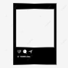 Black New Instagram Frame Vector Png For Social Media Post Frame Social Media Vetor Png And Vector With Transparent Background For Free Download In 2021 Instagram Frame Instagram Banner Black And
