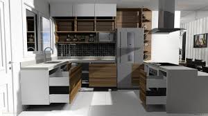 A cozinha rose é composta por móveis funcionais e práticos para um perfeito acondicionamento de mantimentos ou utensílios. Cozinha Modulada Itatiaia Barbara Borges Projetos