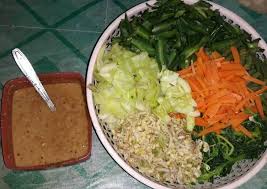 Pecel sayur malioboro yogyakarta, bumbu kacangnya mantul. Cara Bikin Pecel Sayur Bumbu Kacang Enak Banget Resep Masakan Sayur