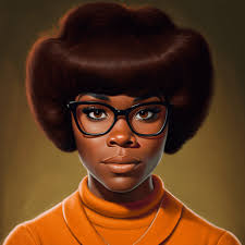 I enjoy watching Velma, and want to show my support by using AI to show a  different way Velma could look! : r/LoveForAIArt