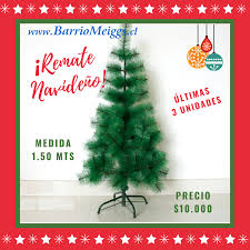 Solicitar precios arboles de navidad naturales. Arbol De Navidad 1 50 Mtrs