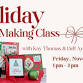 Holiday Card Making Class event image
