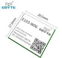 EBYTE E103-W06 TI CC3235S WIFI Module 2.4GHz 5.8GHz Dual Frequency 18dBm  Compatible With CC3235MODS CC3235MODSF IEEE802.11 a/b/g/n