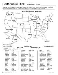 Earthquakes Lab Activity Earthquake Risk Lab Activities Earth Science Teacher Earthquakes Activities