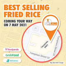 For urgent orders call us at 6293 6649. King Of Fried Rice Woohoooo King Of Fried Rice 1st Cloud Kitchen In Tampines Mart Our 5th Outlet 9 Tampines St 32 Tampines Mart 02 01 A E Our Famous Fried Rice