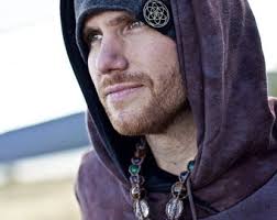 Organic made in the USA sacred beanie. SLATE mens beanie, beanies for  women, slouch beanie, slouchy, seed of life, Sacred Geometry Shirt