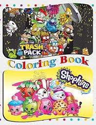 Pypus is now on the social networks, follow him and get latest free coloring pages and much more. Shopkins The Trash Pack Coloring Book Coloring Book For Kids And Adults Children Age 3 12 Fun Easy And Relaxing 60 Pages By Sapana Rose Amazon Ae