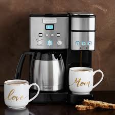 We'll ship it to you automatically when it's back in stock, and we'll only charge you if it ships. Cuisinart Coffee Center Single Serve Coffee Maker With Thermal Carafe Williams Sonoma