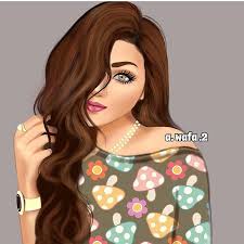 تحبون الصيف Fashionyista صور كارتونية للحلوات منشن لصديقاتك تشوفهن معك خلفيات وصور جميلة في الس Cute Girl Drawing Digital Art Girl Mother Art