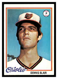 1978 Topps #466 Dennis Blair