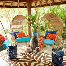 Swingasan From Pier 1 Love With The Turquoise Cushions Can Also Get A St Cheap Outdoor Furniture Affordable Outdoor Furniture Outdoor Furniture Collections