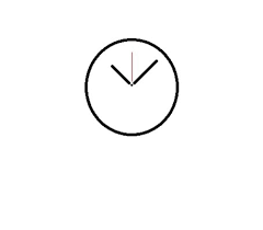 Thus the duration of the clock cycle of a moving clock is found to be increased: Ticking Clock On Make A Gif