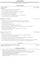 A financial analyst resume summary is placed at the top of a resumeresumefollow industry guidelines & best practices when submitting your cover letter & resume to a corporate finance job. Financial Intern Resume Sample Mintresume