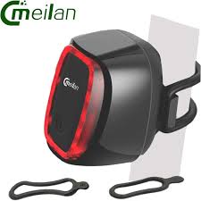 Meilan X6 Smart Bike Licht Led Fahrrad Rucklicht Rucklicht Wiederaufladbare 16 Led Usb Laterne 7 Flash Licht Radfahren Zubeh Bicycle Lights Bike Lights Bicycle
