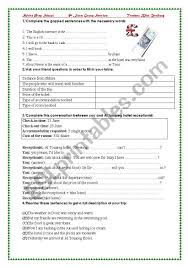 Accommodation Worksheet Vocabulary Worksheets English Language Teaching Worksheets