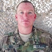 U.S. Army Command Sgt. Maj. Corey Gill, the senior