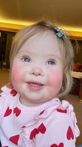 Her little eyebrow raise ❤️, Do you like seeing these throwbacks every once  and awhile?, #milliethrowback #downsyndromeawareness