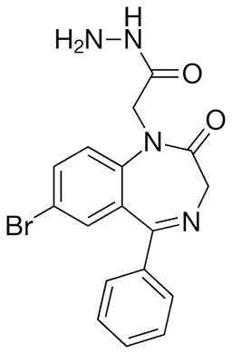 Gidazepam Molecular Structure, AI generated