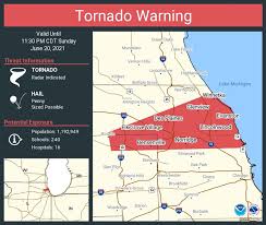 A severe thunderstorm warning is an urgent announcement that a severe thunderstorm has been reported or is imminent, and you should take cover right away. Tornado Warning And Severe Thunderstorm Warning Issued At 10 40 P M Effective Until 11 30 P M Cardinal News