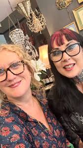 What a great start to the day! , The gorgeous Mei has agreed to model one  of my tie creations …and came round this morning for a fitting. 🖤, I’m  still taking donations but wanted to have a play before ...