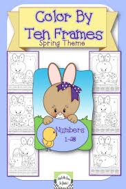 Cute Bunnies Are Here To Help Your Students Recognize Numbers 1 20 In A Ten Frame Holiday Homework Fun Math Ten Frame