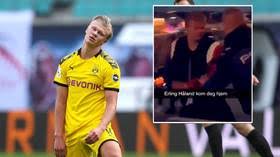 Player for @bvb 🟡 and @nff_info 🇳🇴 golden boy 2⃣0⃣2⃣0⃣ official ig: Borussia Dortmund Teenage Sensation Erling Haaland Thrown Out Of Nightclub In Native Norway Video Rt Sport News