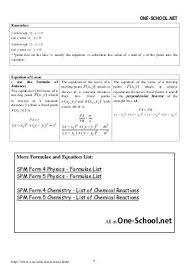 Spm Add Maths Formula List Form4 In 2021 Maths Formulas List Math Formulas Math