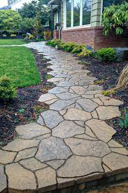 48 Best And Natural Paving Stones Ideas For Patio Designs Part 37 Backyard Walkway Walkway Landscaping Diy Backyard Landscaping