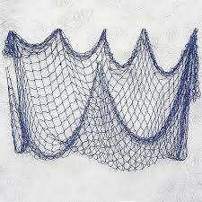 Bilipala Decorative Fish Netting Fishing Net Decor Ocean Pirate Beach Theme Pa Fish Net Decor Mediterranean Decor Beach Themed Party