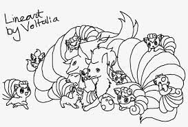 How to draw fennekin, pokemon x and y, step by step, drawing guide, by dawn. Pokemon Coloring Pages Pokemon Coloring Pages Ninetales Pokemon Ninetales Coloring Pages Png Image Transparent Png Free Download On Seekpng