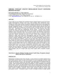 Pelbagai dasar dan model ekonomi yang diperkenalkan oleh pihak kerajaan untuk membangunkan negara. Pdf Bimbang Terhadap Jenayah Siti Rasidah Md Sakip Academia Edu