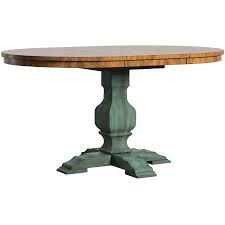 Weston Home 40 60 Oval Wood Dining Table With Leaf Oak Top Pedestal Base Sea Green Walmart Com In 2020 Oval Table Dining Dining Table Oval Wood Dining Table