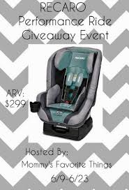 Recaro Performanc E Ride Giveaway Event Ends 6 23 Recaro Baby Car Seats Car Seats