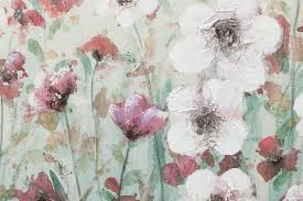 Modernes Acrylgemalde Blumen Wiese Kaufen Kunstloft