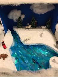 Tundra Biome In A Box Project Shoebox Arctic Tundra Habitats Projects Biomes Project Diorama Kids