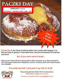 Festa nazionale svizzera in italian; Paczki Day 2021 Thursday March 4 2021