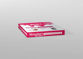 Free New Milkshake Powder Rectangle Box Packaging Mockup Psd Mockup Free Mockup