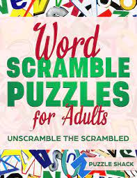 This kind of game tests and strengthens your spelling skills, which is why it sees so much use in schools when teaching children to read and write. Word Scramble Puzzle Book For Adults Word Puzzles For Adults Jumble Word Puzzle Books Word Puzzle Game Large Print Paperback Walmart Com
