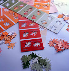 Then write your own greeting inside. Falling Leaves Greeting Card Atop Serenity Hill