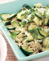 Orzo And Zucchini Salad Recipe Made It Tonight Delicious Will Use Leftovers For Lunch Tomorrow And Will Def Make Th Side Salad Recipes Zucchini Salad Recipes