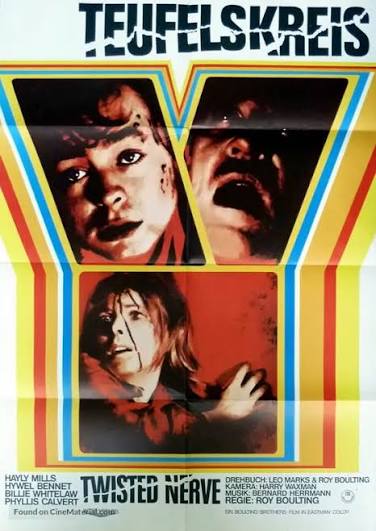 Twisted Nerve (1968) German movie poster