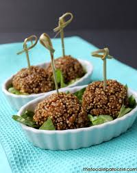 National Meatball Day Teriyaki Quinoa Meatballs For Sundaysupper