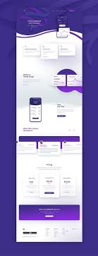 Creative App Landing Page Template Free Download In 2020 Portfolio Web Design Creative Web Design Web Design