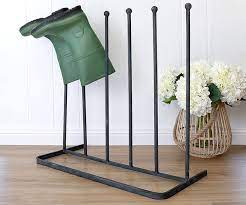Traditional Boot Rack Black Metal Boot Holder Boot Rack Boot Holder Home Decor Online
