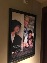 It is based on the 1987 english novel madame doubtfire by anne fine. Movie Poster At Bridges Picture Of Bridges Restaurant Bar Danville Tripadvisor