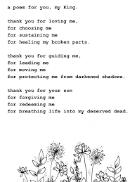 A Poem For You My King My Love Poems Words Prayer Poems